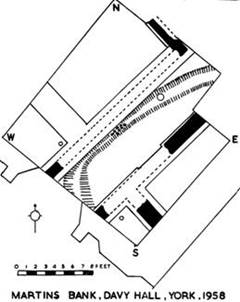 1958 Plans for excavation and works at Davy Hall York MBM-Su59P12.jpg