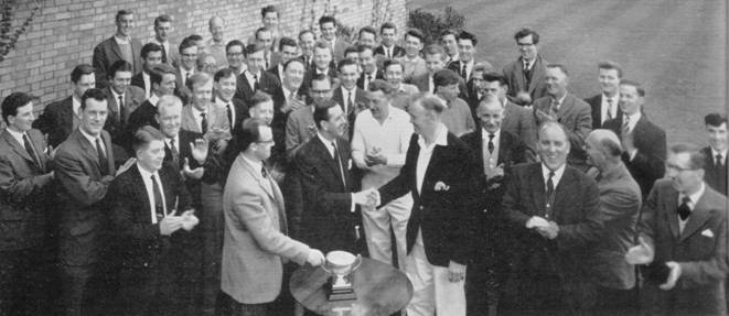 1962 Festival of Cricket - Presentation of Cup MBM-Au62P06.jpg