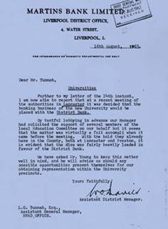 16 Aug 63 WO Davies to I Buchanan